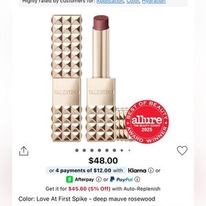 Valentino Spike Matte Lipstick